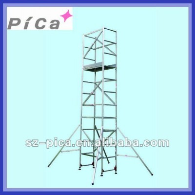 4.3-6.1m industrial aluminum scaffolding