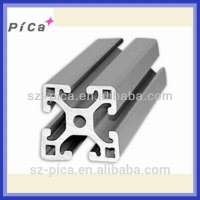 Industry anodized assembly line cutting aluminum profiles